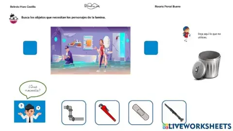 ¿Qué necesita?: fontanero