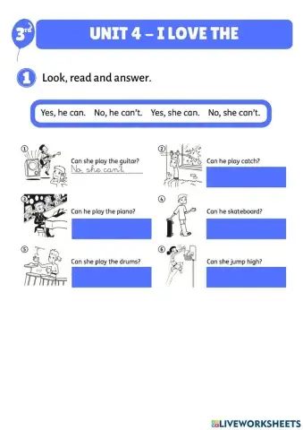 Unit 4. I LOVE THE WEEKEND 1