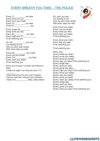 Every Breath You Take Police