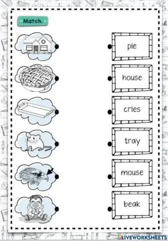 The Sound of ay,ou,ie,ea