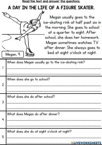 A day in the Life of A Figure Skater