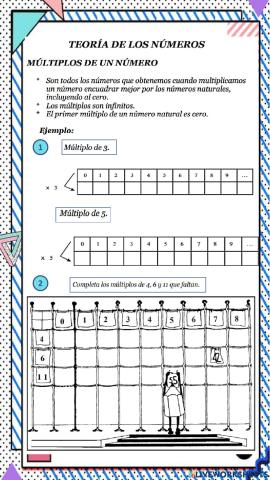 Múltiplos y divisores