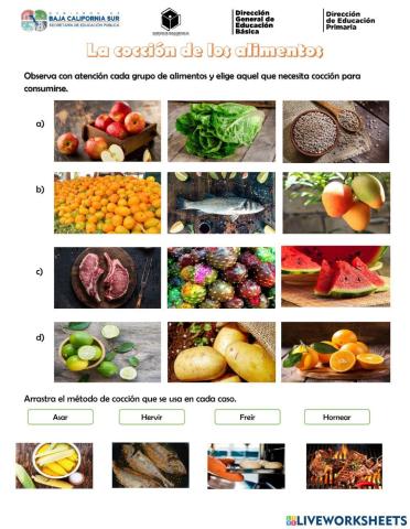 Cocción de los alimentos