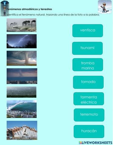 Fenómenos atmosférico terrestres