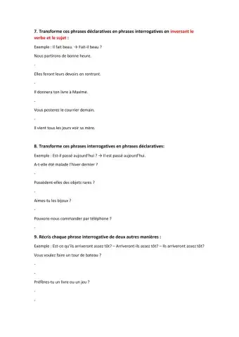 interrogation repaso