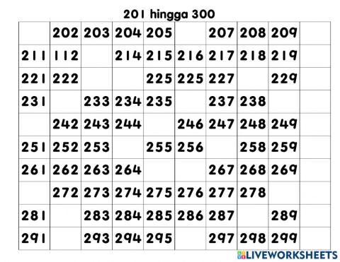 Nombor bulat lingkungan 1000