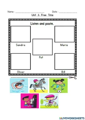 Unit 5 : Free Time