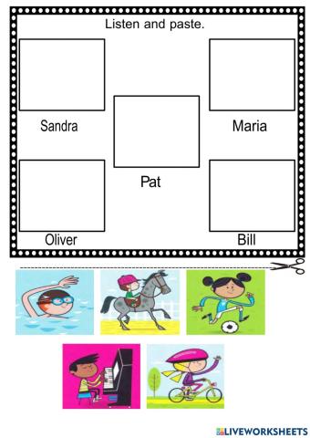 Free time activities