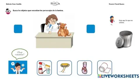 ¿Qué necesita?: veterinaria