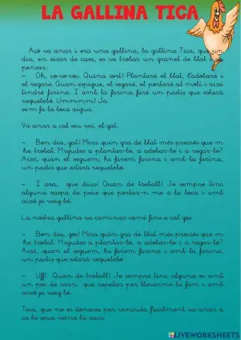 La gallina Tica