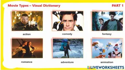 Movie Types -Unit 6