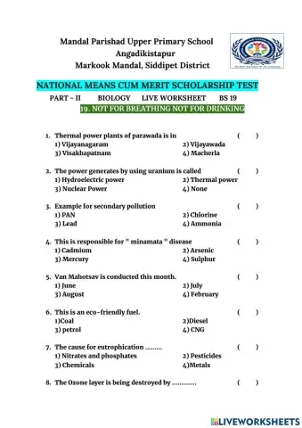 19. Not for Breathing Not for Drinking