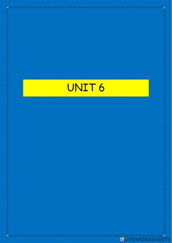 Unit 6
