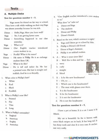 Ulangan Harian KD 3.5