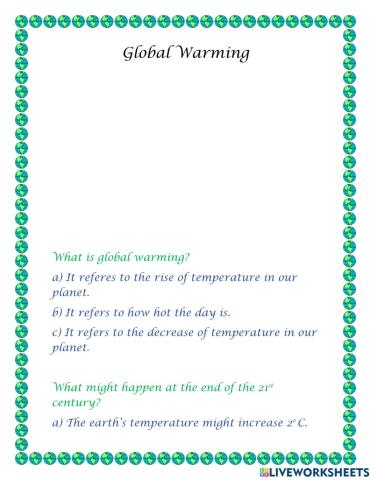 Global Warming