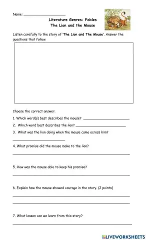 Literature Genres: Fables