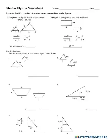 Properties  of  Similar Polygons