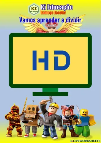 Divisão um dígito 3