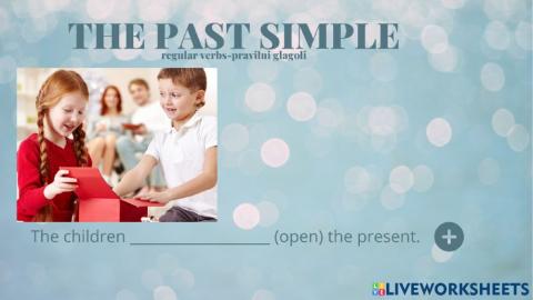 The Past Simple (regular verbs)