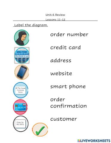Unit 6 lesson 11-12 review