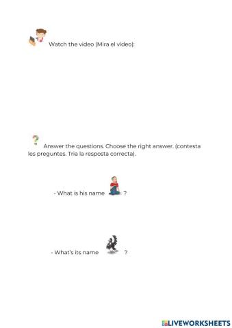 Rooms and things in a house