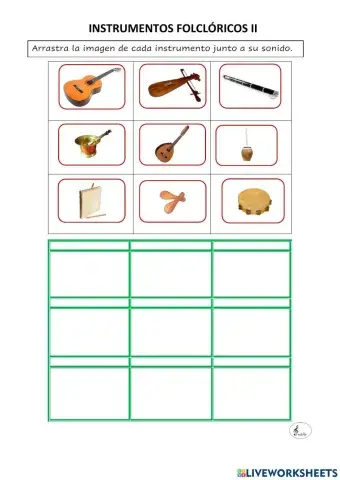 Instrumentos Musicales del Folclore II