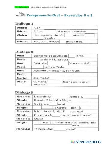 Presente do Indicativo