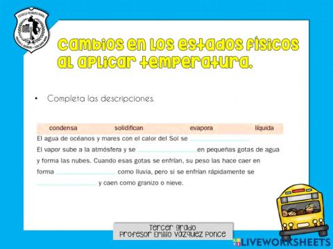 Estados de la materia