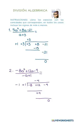 División de polinomios
