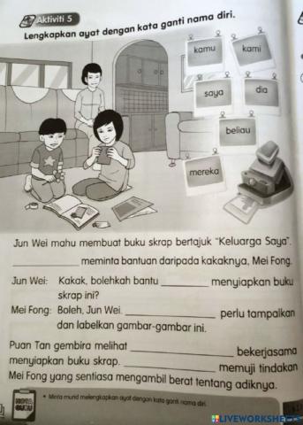 Kata Ganti NAma Diri