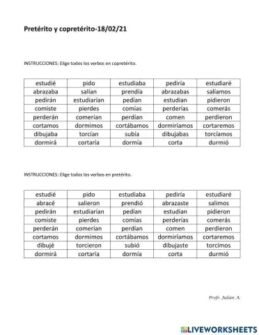 Pretérito y copretérito-18-02-21