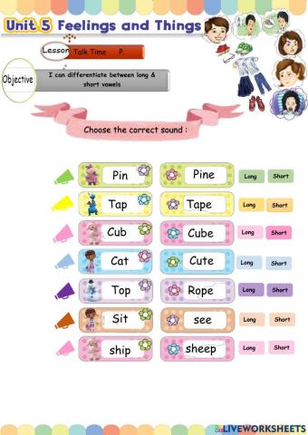 Feeling-short and long vowel