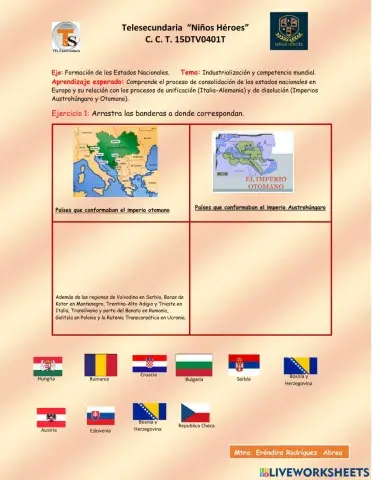 Disolución y consolidación de Estados nacionales