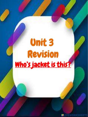 F.F(U.3) Revision