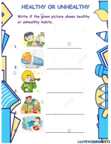 Healthy or unhealthy habits