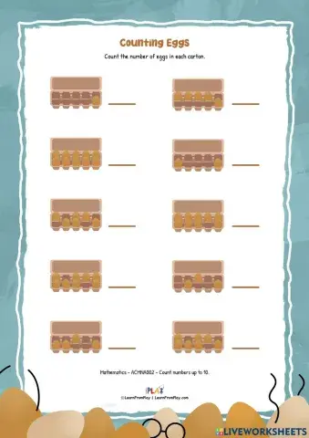 The Good Egg - Counting Eggs