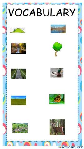 Vocab Nature