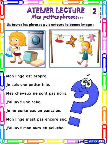 Mes petites phrases 2
