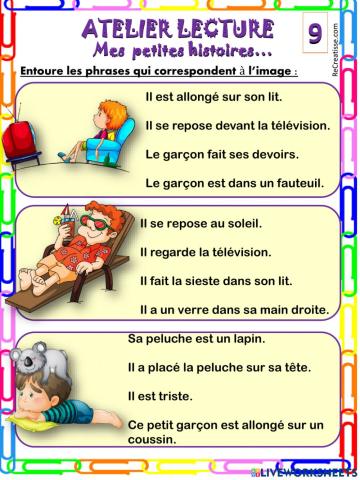Mes petites phrases 9