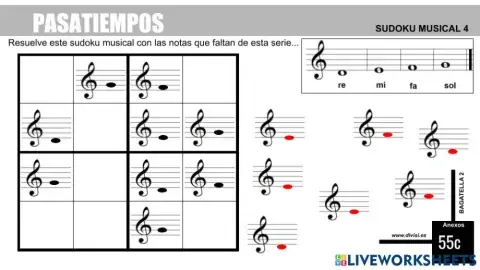 Sudokus musicales 4