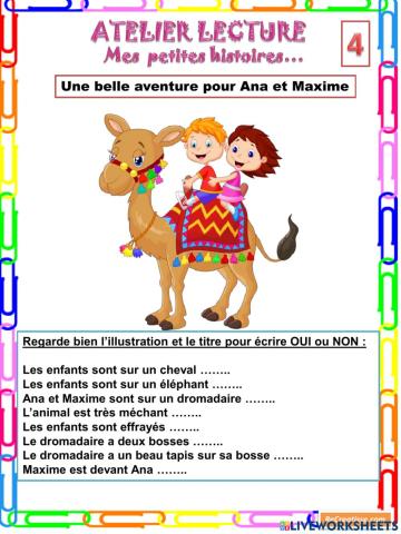 Mes petites histoires 4