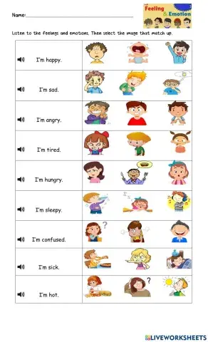 Feelings and Emotions