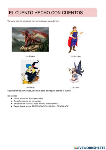 Vamos a escribir un cuento