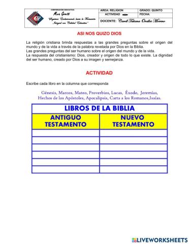 Así quiso hizo Dios