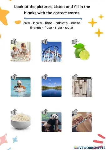 Phonics Year 2 a-e, e-e, i-e, o-e, u-e