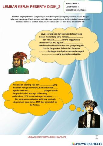 Lkpd-2. perlawanan terhadap kolonialisme dan imperialisme