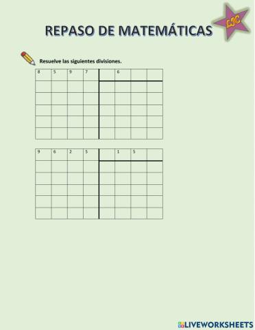 Fracciones y decimales