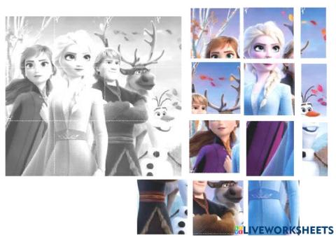 Puzzle Frozen