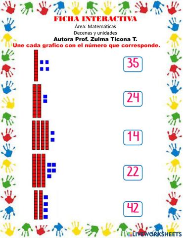 Decenas y unidades