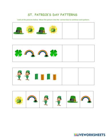 St. Patrick's Day Patterns-2